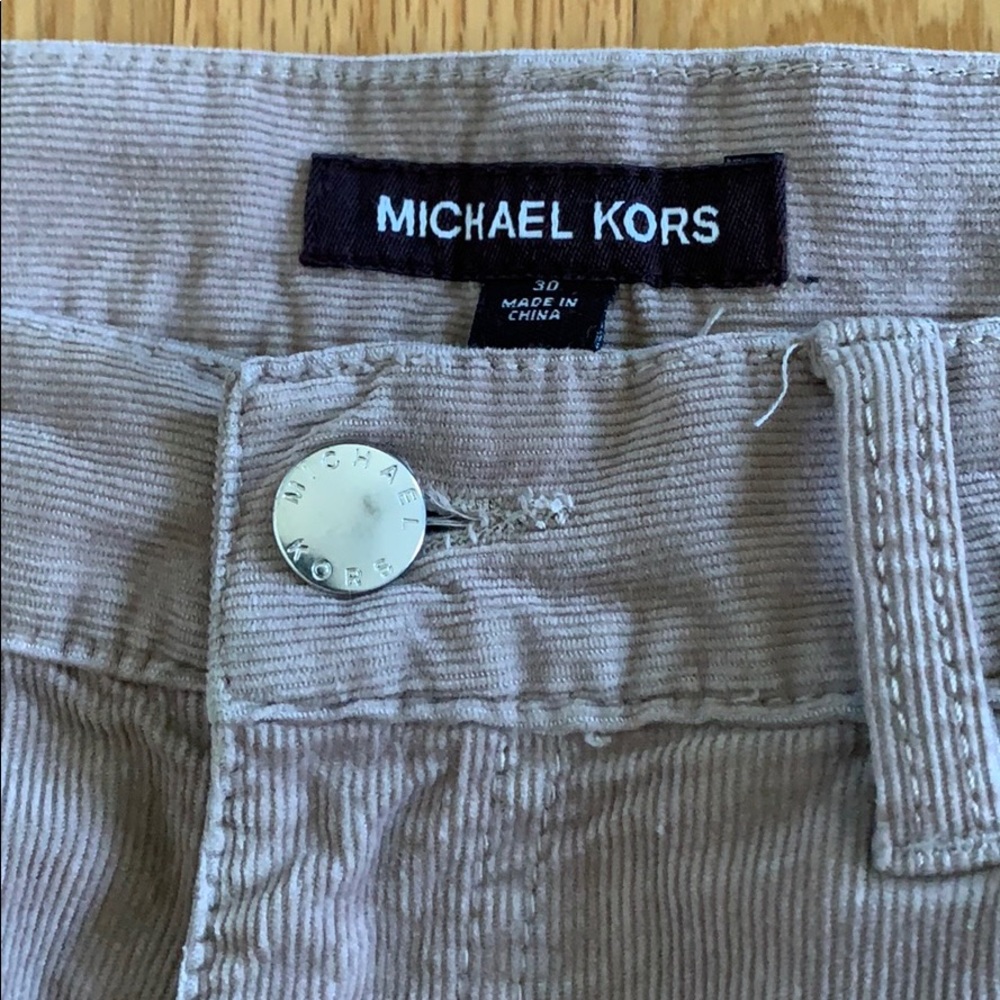 Michael Kors Tan Corduroy Men’s Pants